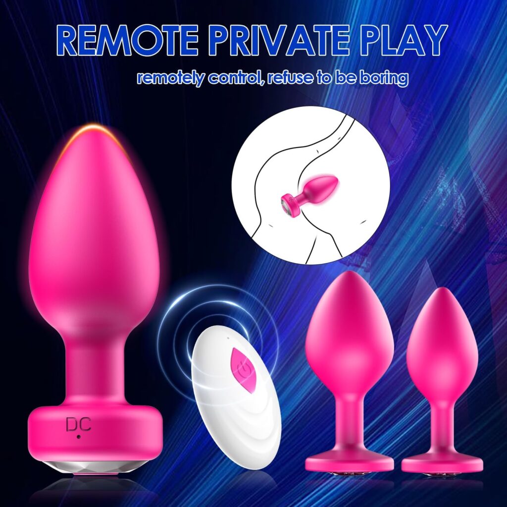3Pcs Silicone Butt Plugs 
