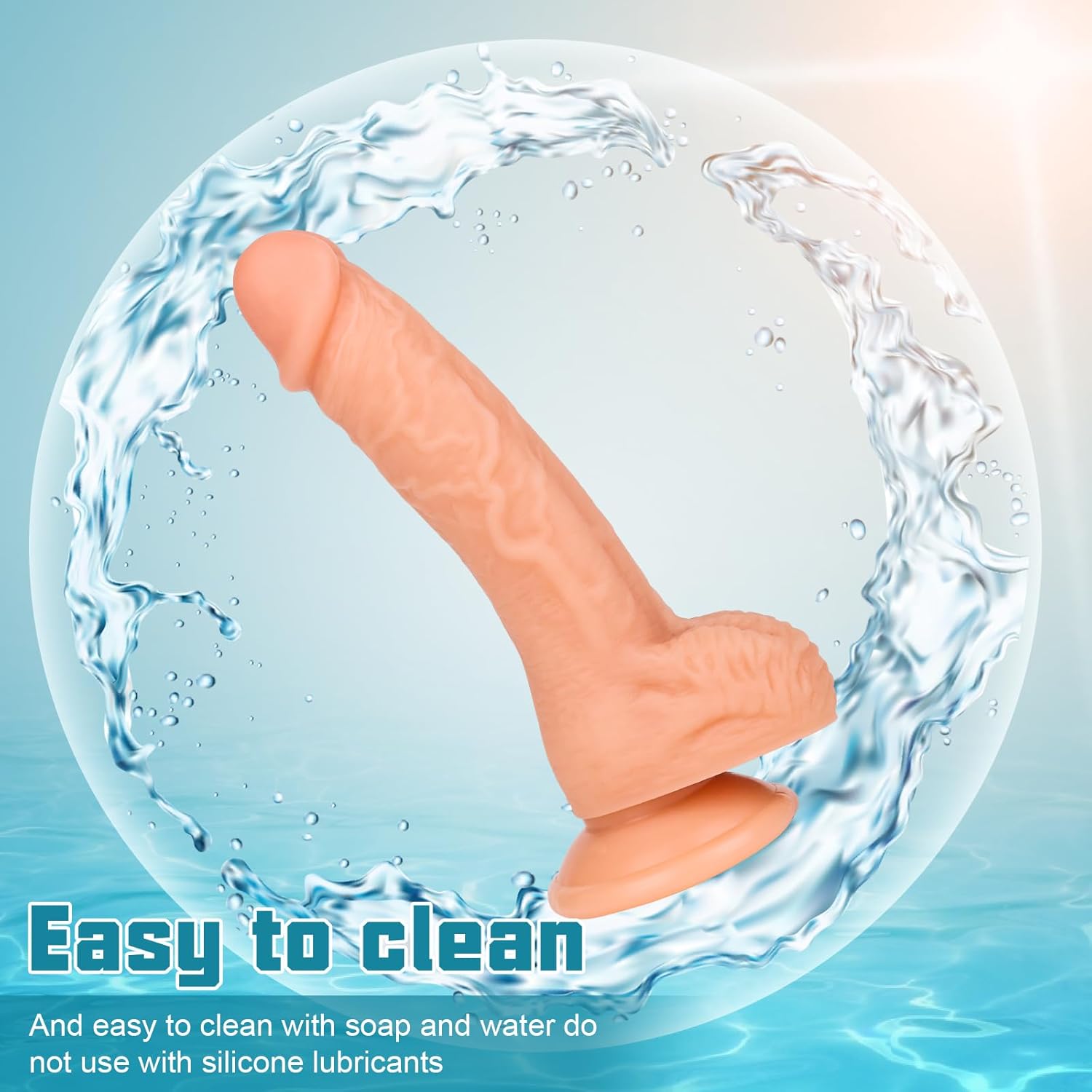 7 Inch Skin Dildo in Pakistan - Image 4