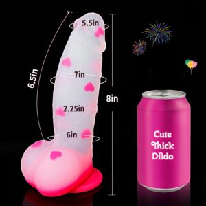 8 Inch Pink Monster Dildo