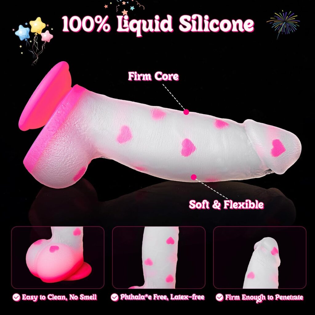 8 Inch Pink Monster Dildo
