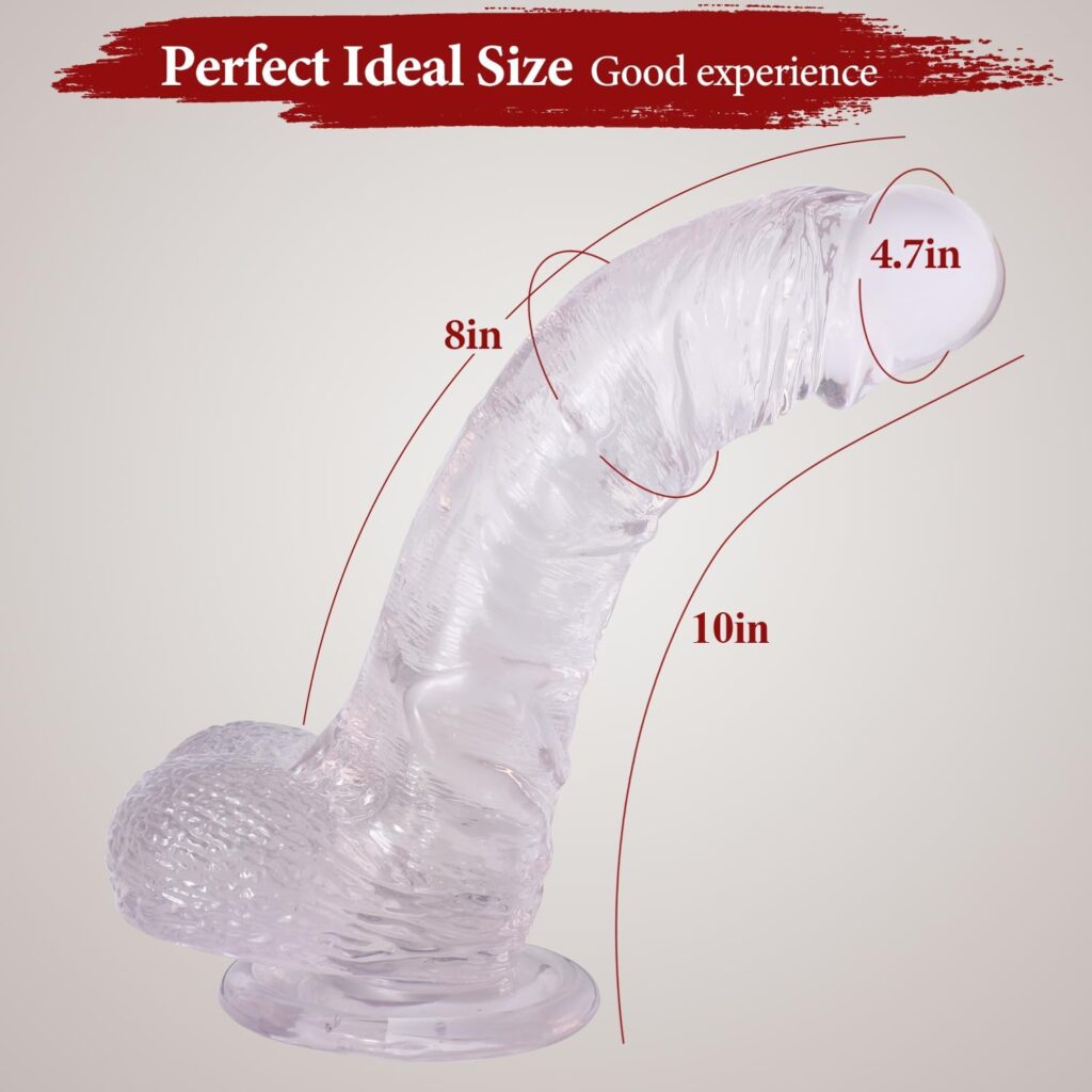 Buy 10 Inch Clear Dildo