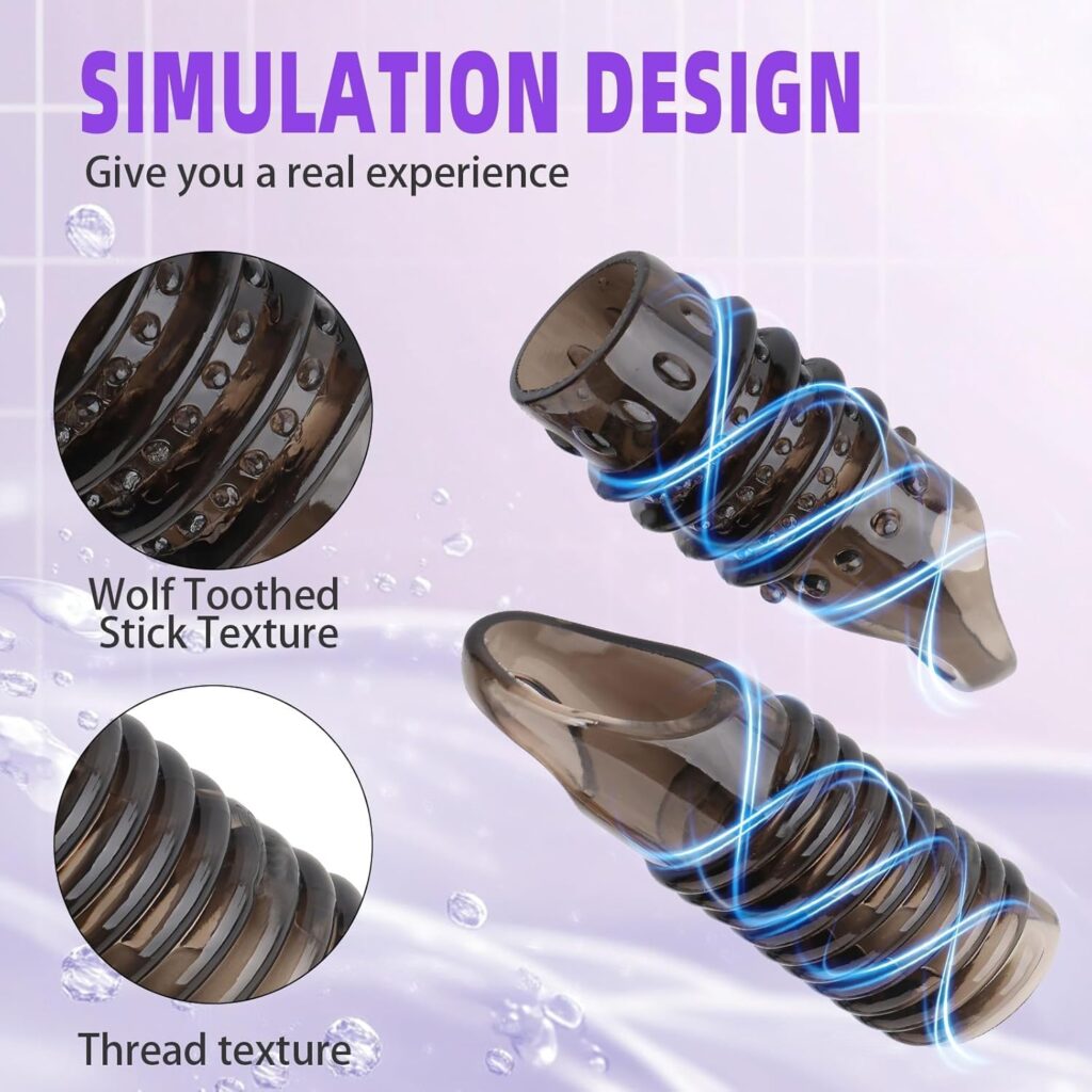 New Soft Silicone Penis Sleeve