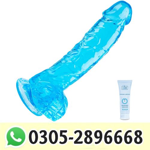 Buy 7 Inch Realistic Soft Blue Dildo for Women