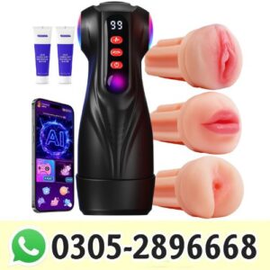 3 Sleeves AI Pocket Pussy Male Masturbator