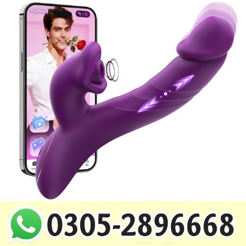 Buy App Controlled Rabbit Vibrator Dildo in Pakistan